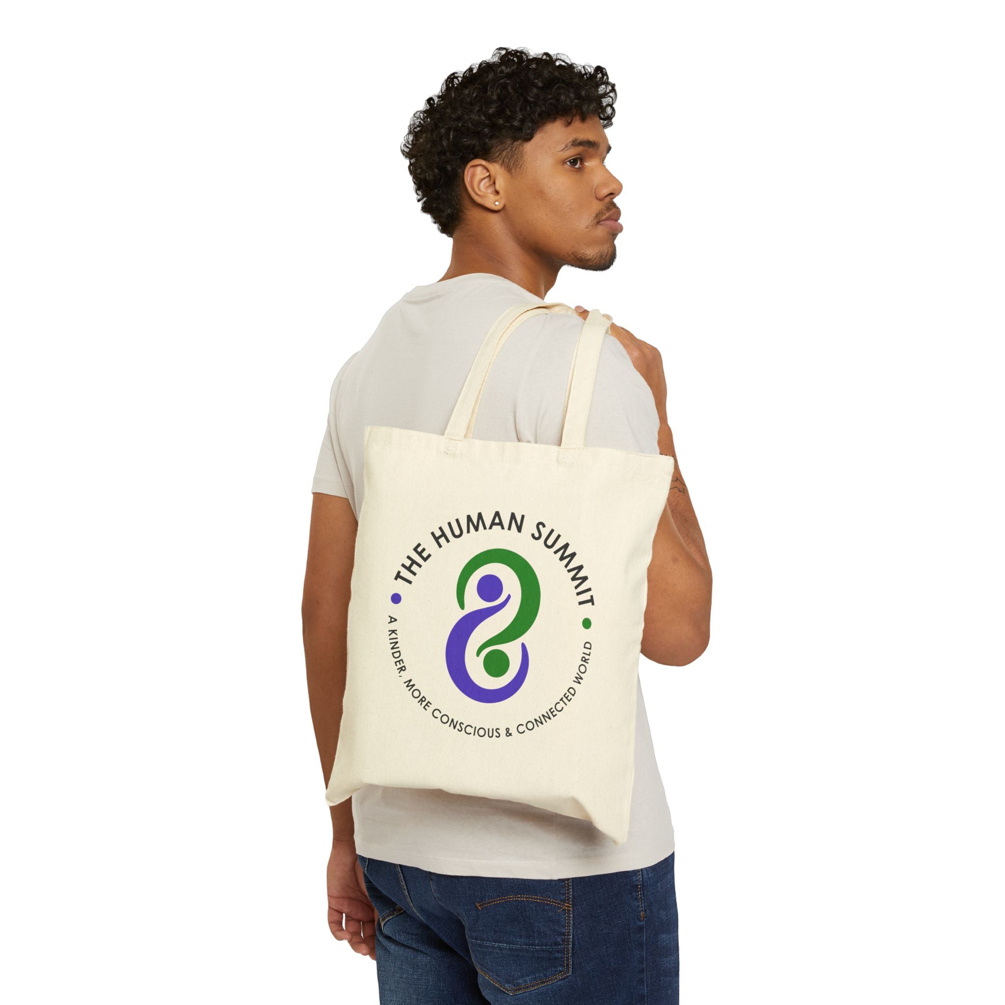 Kinder, More Connected Tote Bag - The Human Summit Collection